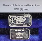 Buffalo Bison 1 Gram .999 Fine Silver Bar 24568