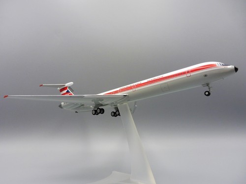 ILYUSHIN IL-62M CSA Czechoslovak 1/200 Herpa 572316 Iljuschin Ильюшин IL-62 Air - Picture 9 of 12