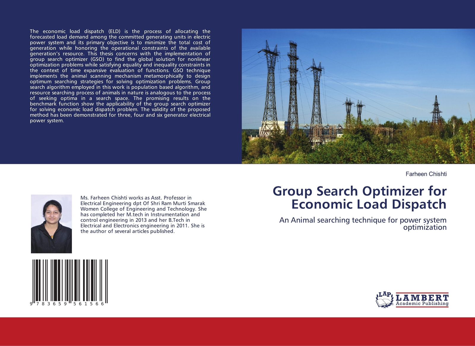 Thumbnail - Group Search Optimizer For Economic Load Dispatch Farheen Chishti