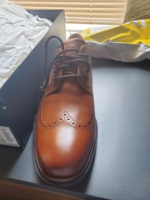 Men's Shoes Cole Haan ORIGINAL GRAND LUX WINGTIP Oxfords C31547 BRITISH TAN