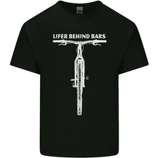 Lifer Behind Bars Cycling Cyclist Funny Mens Cotton T-Shirt Tee Top