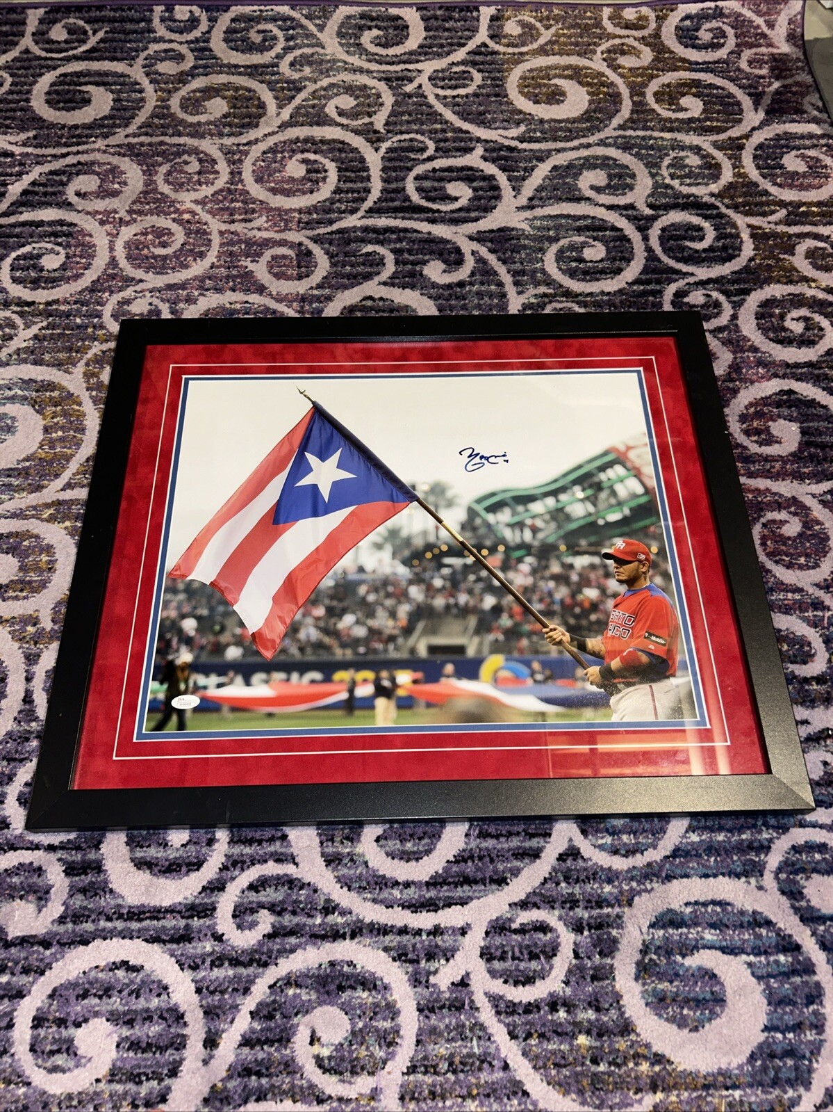 Yadier Molina Autographed Signed St. Louis Cardinals 16x20 Photo 