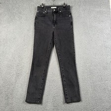Madewell Jeans Womens Size 25 Gray Washed The Perfect Vintage Jean Slim Mid Rise