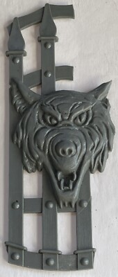 Vintage MOTU He-Man Masters Snake Mountain Skeletor Gate Plastic Part Half Door