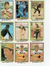 1981 DONRUSS Baseball Complete Your Set 250-500