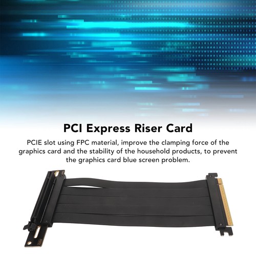 Cable de Extensión PCIE 4.0 PCI Express X16 X8 X4 X1 Alta Velocidad GPU Elevador Ajuste - Imagen 22 de 22