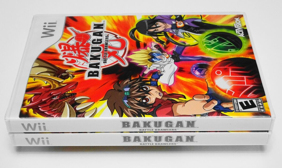 Wii BAKUGAN BATTLE BRAWLERS VIDEO GAME BRAND NEW SEALED