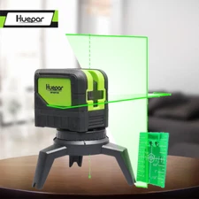 Cross Line Laser Level beam With 2 Dots point Vertical Horizontal Self leveling