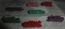 Vintage Lot of 8 Cracker Jack or Micro Prizes – Ker Choo Trains