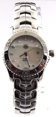 TAG Heuer Link White Mother of Pearl Women display picture 2