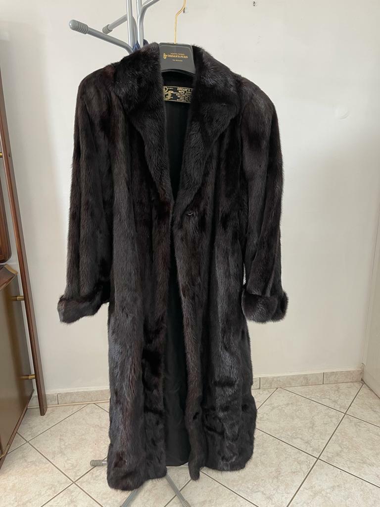 Black Diamond Mink Fur Coat