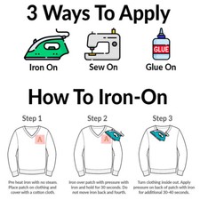 Mommy's Little Girl Children's (2-Pack) Iron On Patch