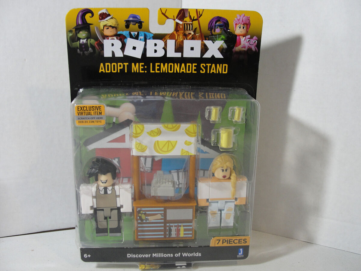 Roblox Celebrity Collection - Adopt Me: Lemonade Stand-Game-Pack [Includes  Exclusive Virtual Item]