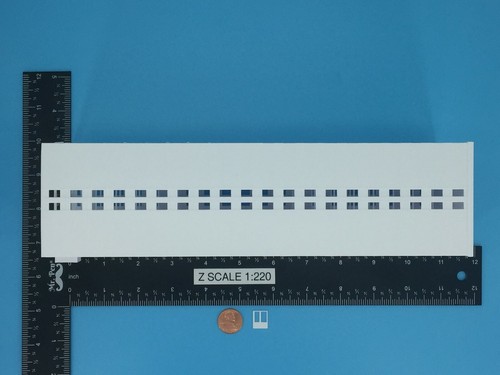 20 Floor OFFICE city LUXURY APARTMENT Building - Z Scale 1:220 - Fully Assembled - Picture 7 of 9