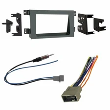 Double DIN Car Stereo Radio Installation Dash Kit For 2006-2008 Honda Ridgeline