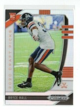 2020 Prizm Draft Picks Base Bryce Hall Rookie Virginia Cavaliers #170 RC