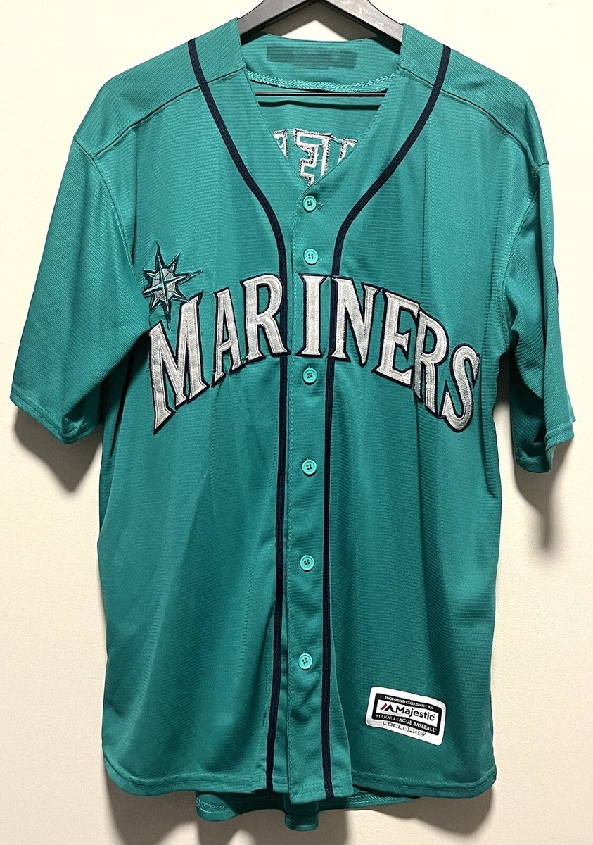 【希少品】Majestic　ケン・グリフィー・Jr マリナーズ ユニフォームＸＬ 希少品】Majestic ケン・グリフィー・Jr マリナーズ