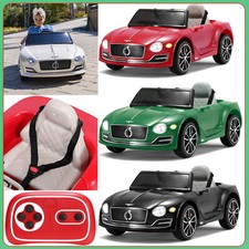 12V Kids Electric Ride On Car Toys Licensed Bentley Style w/ Remote Control Gift