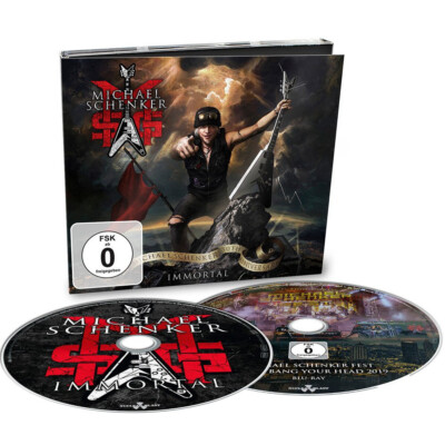 MSG - Immortal DIGI CD + BluRay NEU Michael Schenker Group