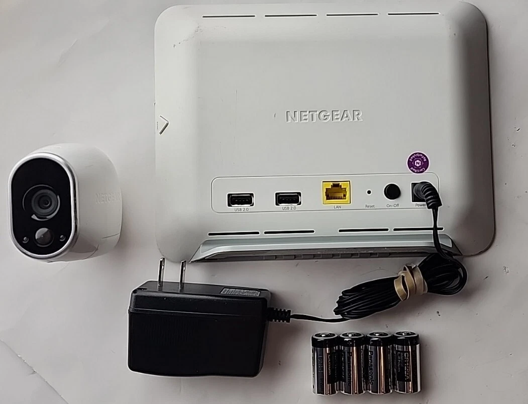 Bil Cyberplads gas NETGEAR VMB3000 Arlo Camera Base station 748388345770 | eBay