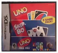 Uno/skip-bo/uno Freefall (ds, 2006) - Brand Sealed - Free U.s. Ship - Nice Uno/skip-bo/uno Freefall (ds, 2006) - Brand Sealed - Free U.s. Ship - Nice