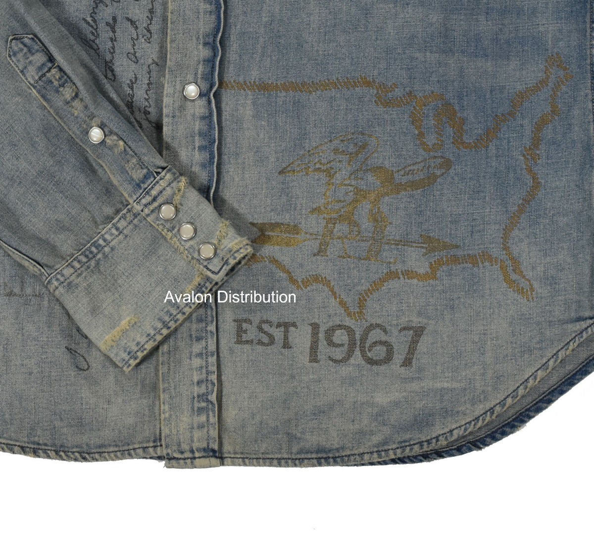 Polo Ralph Lauren Limited Edition Distressed Repaired RRL