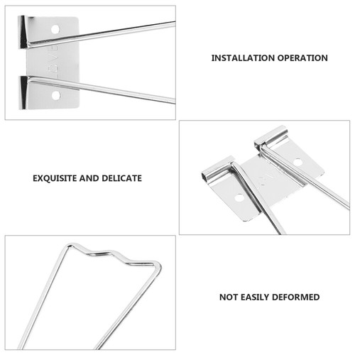 10pcs Frame Brackets Photo Frame Iron Brackets Picture Frame Back