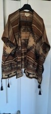 DENIM SUPPLY / RALPH LAUREN Damen Strickjacke Poncho Cape XS/S