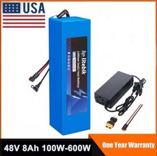 48V Scooter Lithium Ebike Battery for 200W - 1500W Electric Bicycle Bike Motor