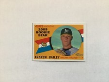 2009 Topps Heritage #511 Andrew Bailey Athletics