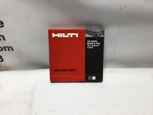 Hilti 256693 HVU2 ANCHOR CAPSULE M12 x 110 1/2" x 4.25" Concrete anchor (LOT ...