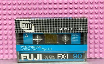 FUJI   FX I  90    VS. II    TYPE I   BLANK CASSETTE TAPE (1) (SEALED)