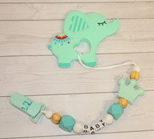 Mom's Gift, Silicone Teething, Nursing, Pacifier Clip, Sensory Fidget Gift te51 