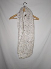 Betsey Johnson Cream and Colorful Confetti Infinity Scarf