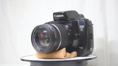 Canon EOS 5 QD Quartz Date Film Camera + Tamron 28-200mm F/3.8-5.6