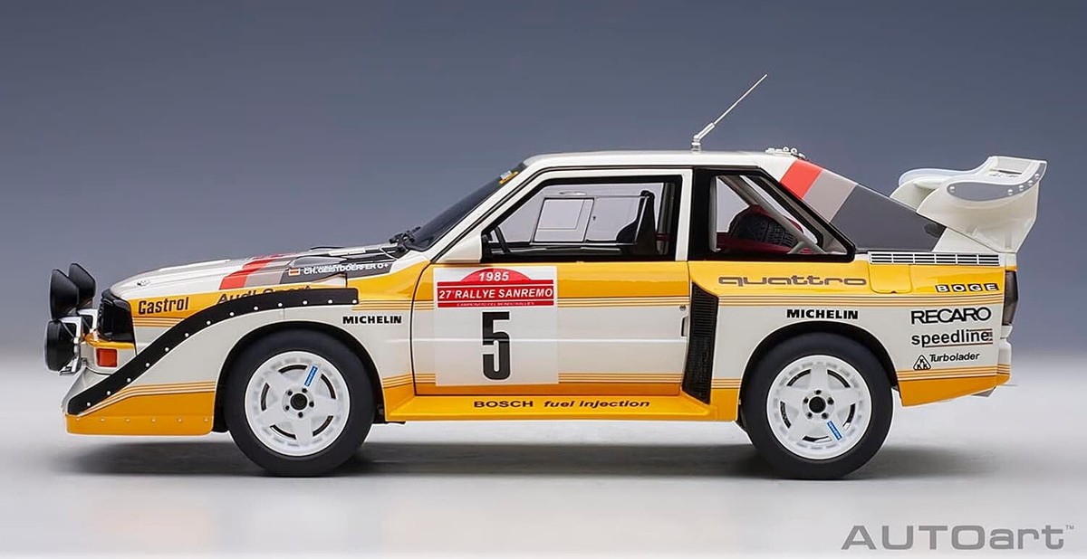 Buy AUTOart 1/18 Scale 1985 Audi Quattro S1 Series - 88503 online