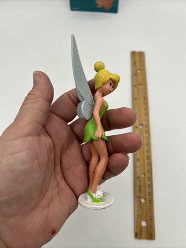 Disney Tinker Bell 5” Figure Cake Topper Toy & Original Hallmark Candle sealed - Picture 5 of 20