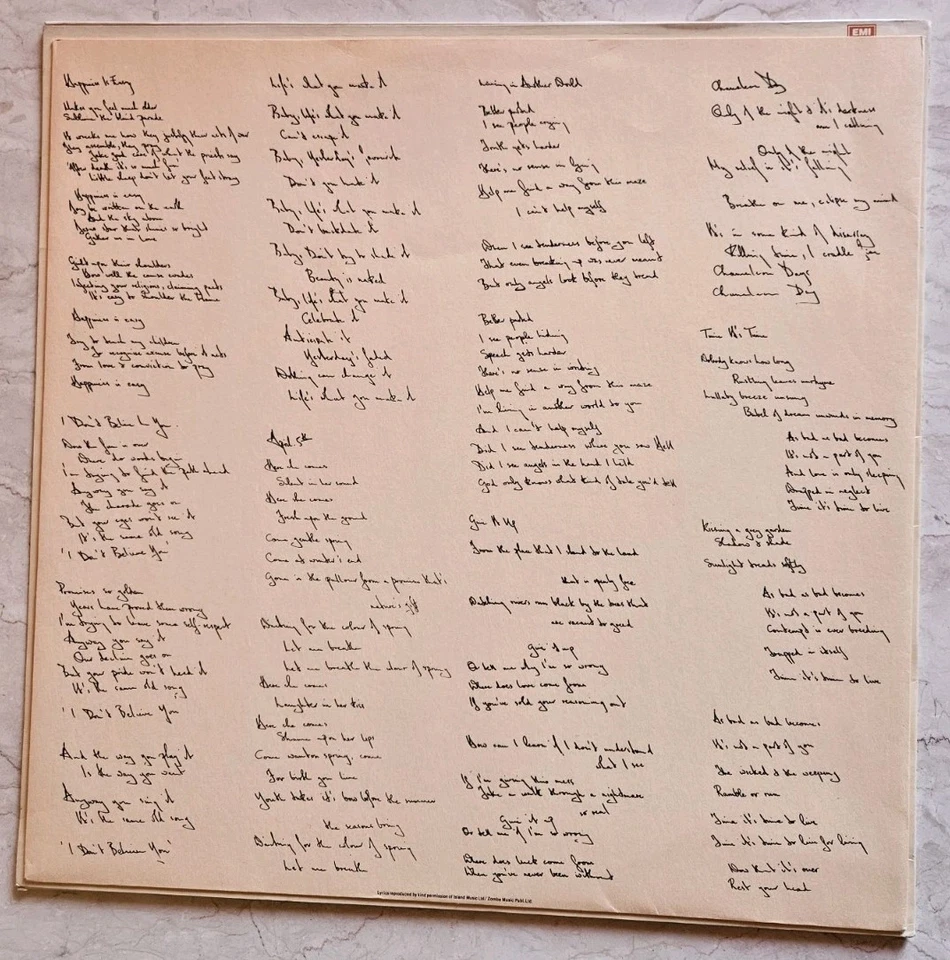 Talk Talk - The Colour Of Spring - LP  - 1986 - EMI  - UK - Bild 4 von 4