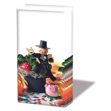 Neujahr Neues Jahr Silvester Taschent&uuml;cher 4-lagig 10 St&uuml;ck Lucky charms Gl&uuml;cksb