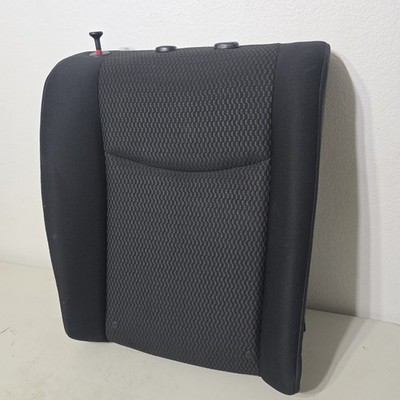 13-17 Nissan Leaf REAR UPPER BACK RIGHT SEAT CUSHION BLACK FABRIC W/ DESIGN OEM