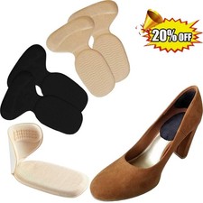 4pcs Heel Grip Pads Anti-Slip Shoe Inserts for Comfort Blister Prevention