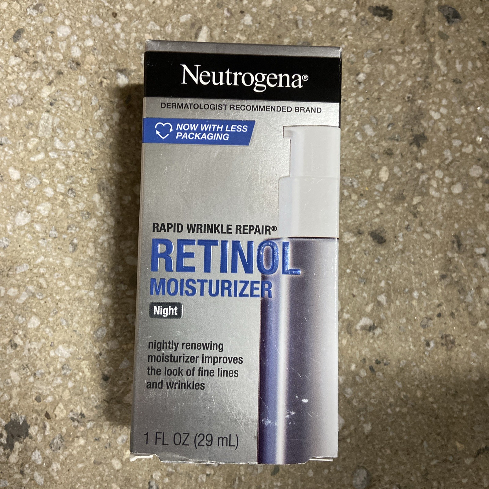 Neutrogena Rapid Wrinkle Repair Night Moisturizer 1 oz Anti-Aging Cream