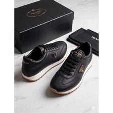 Prada Milano Black leather Sneakers Leather M...