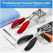 Ergonomic Non-Slip Toe Nail Clippers