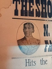 1920s Harry Cancie&rsquo;s Famous Tent Shows  Circus & Carnival Broadside Advertising