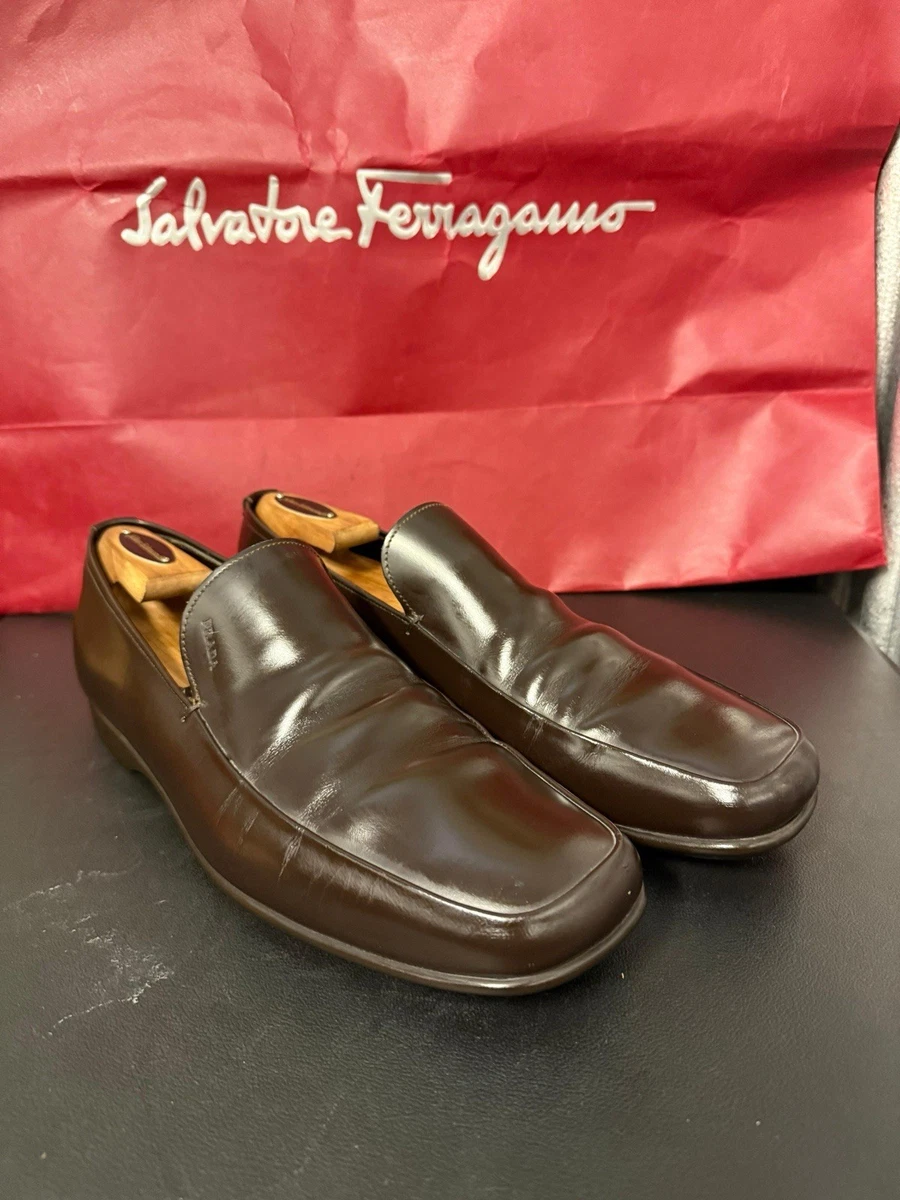 PRADA Loafer Brown Casual Shoes for Men for sale | eBay display picture 2