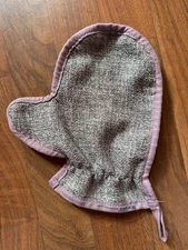 Norwex Limited Edition Fruit & Veggie Scrub Mitt Purple Amethyst EUC Vegetable