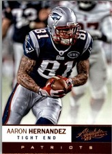2012 Absolute Retail #37 Aaron Hernandez - FB