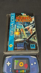 Star Wars: Rebel Assault (Sega CD, 1993) CIB COMPLETE IN BOX