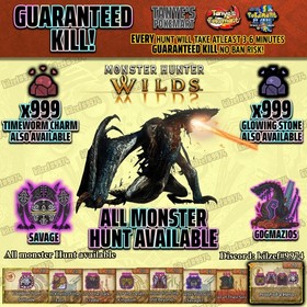 Monster Hunter Wilds Gogmazios Omega Timeworn Charms AT Arkveld PS PC Xbox